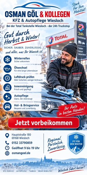 KFZ Wiesloch - Alles für Ihr Auto - Osman Göl