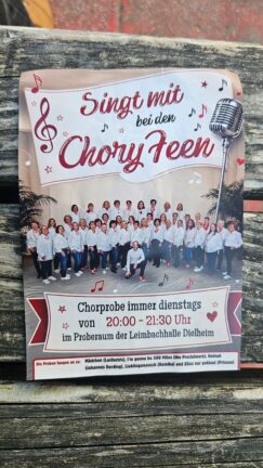 Dielheim – Mitsingen bei den ChoryFeen: Neue Sängerinnen herzlich willkommen