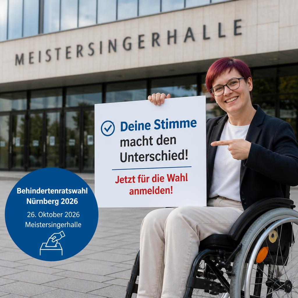 Neuwahl des Behindertenrats Nürnberg 2026