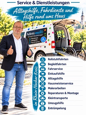 Adem Allroundhandwerker und Putzfee. www.ademmachts.de