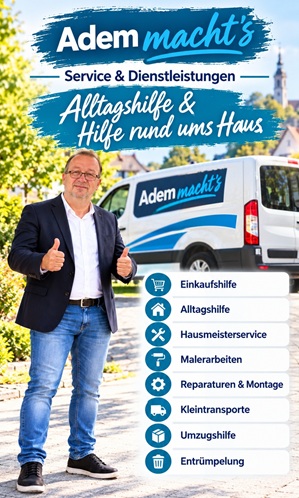 Adem macht’s – Hilfe rund ums Haus