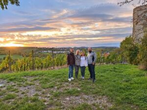Am Wartturm auf der Besigheimer Spazierroute