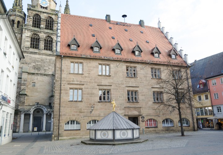 Johann-Sebastian-Bach-Platz in Ansbach