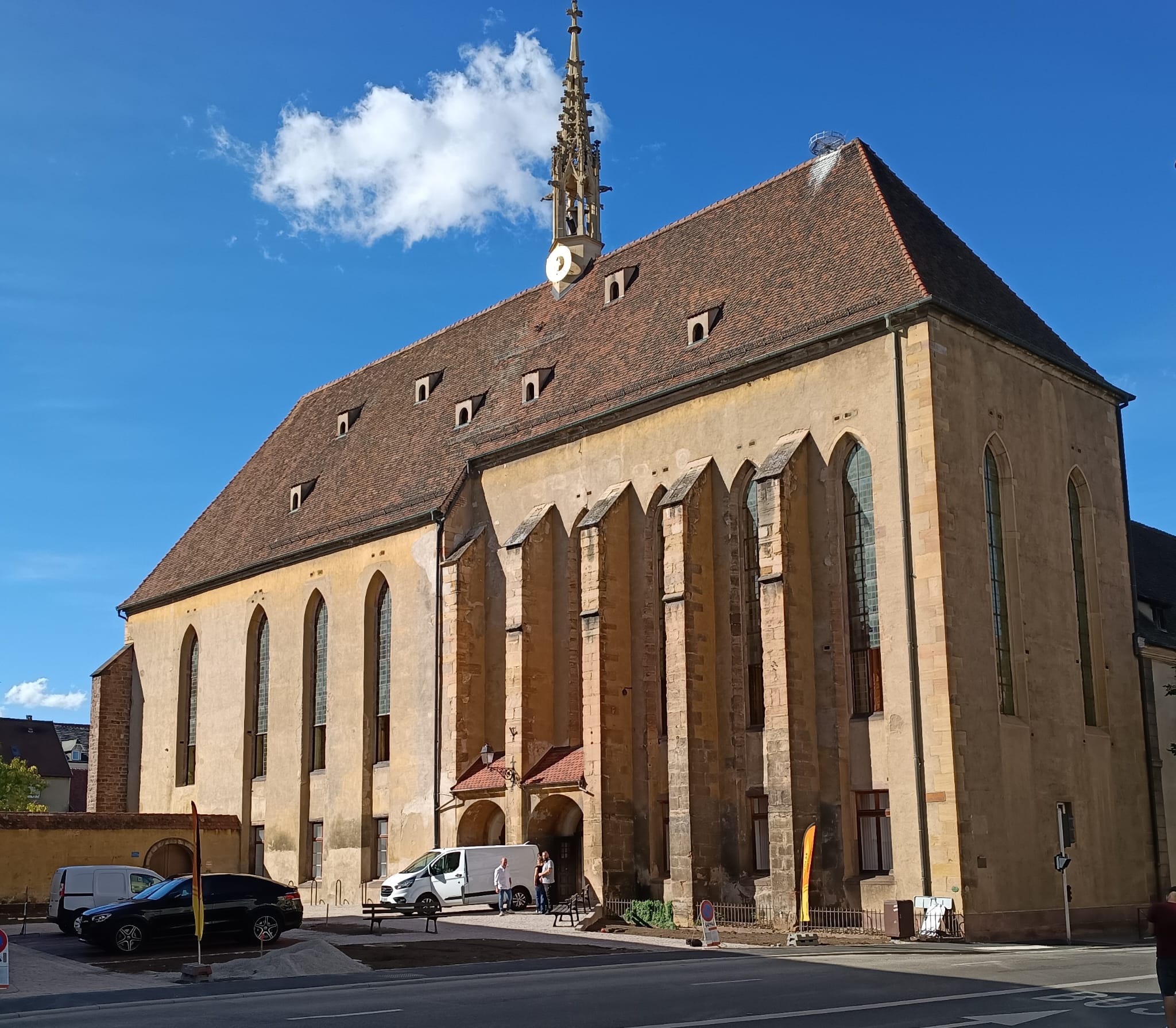 Gotische Sakralarchitektur in der Altstadt, Colmar im Elsass. Foto von Thorsten Krings.