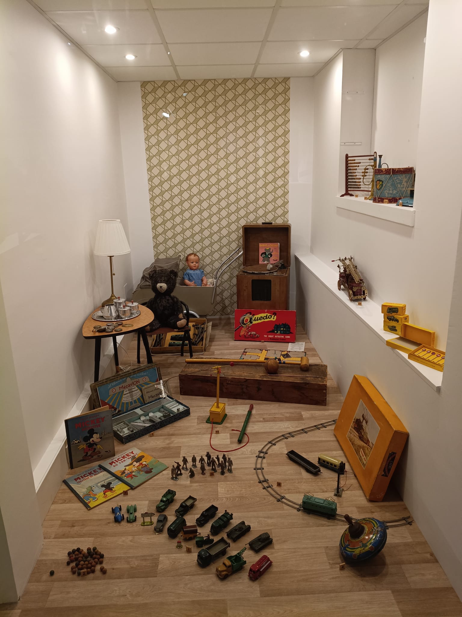 Blick in die Spielzeugausstellung, Colmar im Elsass. Foto von Thorsten Krings.
