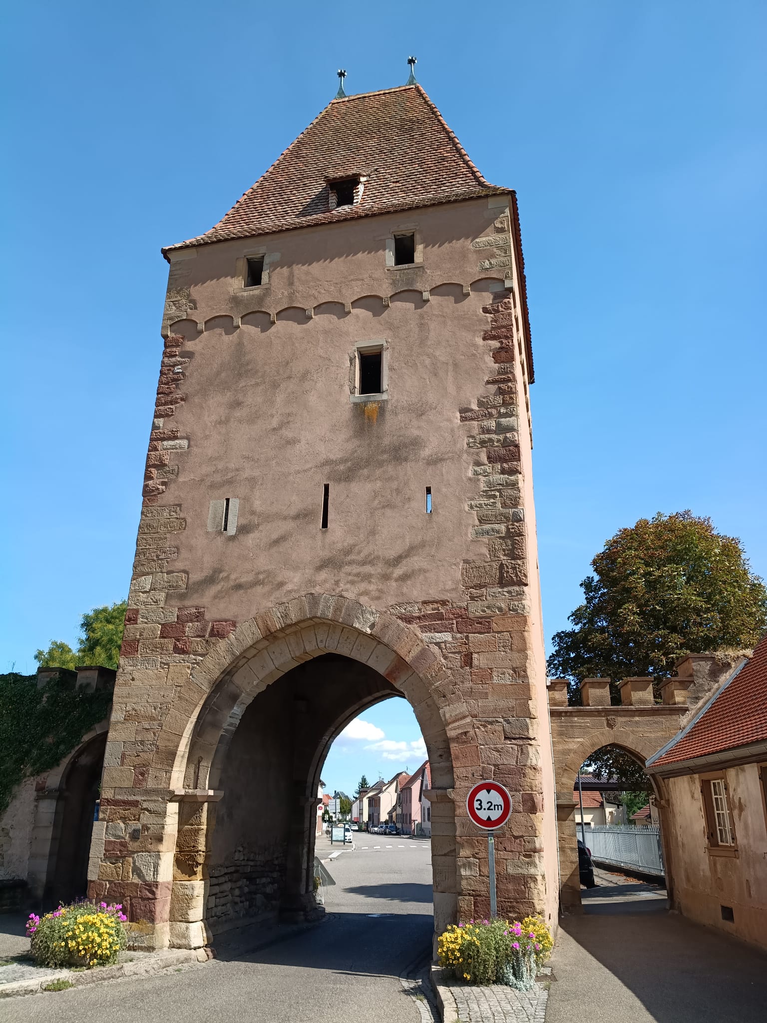 Ein historisches Rosheimer Stadttor, Rosheim im Elsass, © Thorsten Krings