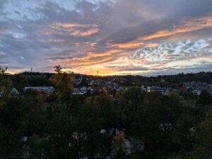 Weststadt von Besigheim auf der Spazierroute