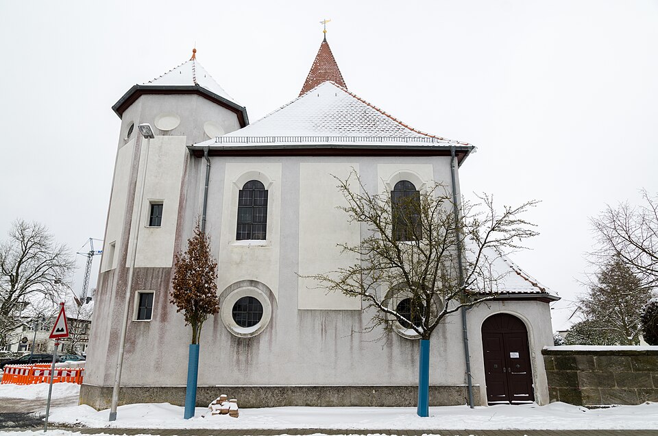 Kirche St. Laurentius in Ansbach-Elpersdorf – Archivaufnahme von 2013