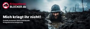 Kriegsdienstverweigerung: Freiheitskanzlei vergleicht eigene Nutzungszahlen mit Anträgen